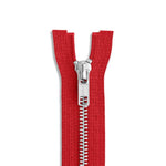 Load image into Gallery viewer, One Way -- YKK® #5 --- Aluminum Jacket Zipper -- Various Sizes --- Part 2
