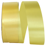 Load image into Gallery viewer, Florist Basics -- Acetate / Satin Supreme Cooler Ribbon -- Yellow Color --- Various Sizes
