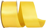 Load image into Gallery viewer, Double Face Satin Ribbon -- Yellow Gold Color --- Various Sizes
