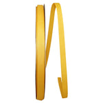 Load image into Gallery viewer, Grosgrain Texture Ribbon -- Yellow Gold Color --- Various Sizes
