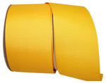 Load image into Gallery viewer, Grosgrain Texture Ribbon -- Yellow Gold Color --- Various Sizes
