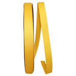 Load image into Gallery viewer, Grosgrain Texture Ribbon -- Yellow Gold Color --- Various Sizes
