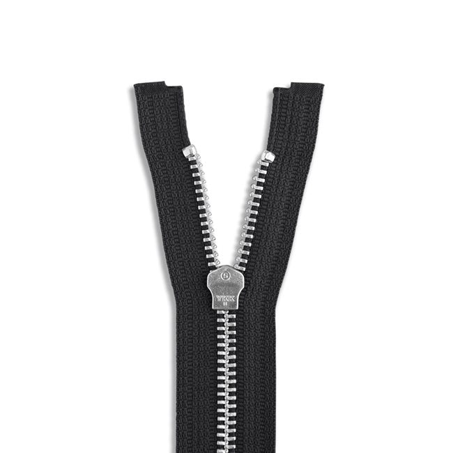 One Way -- YKK® #5 --- Aluminum Jacket Zipper -- Various Sizes --- Part 1