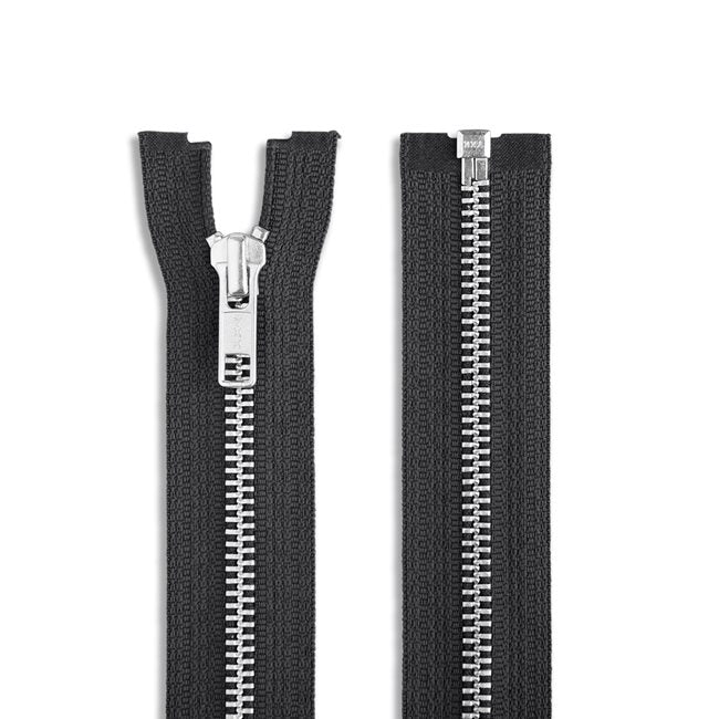 One Way -- YKK® #5 --- Aluminum Jacket Zipper -- Various Sizes --- Part 1