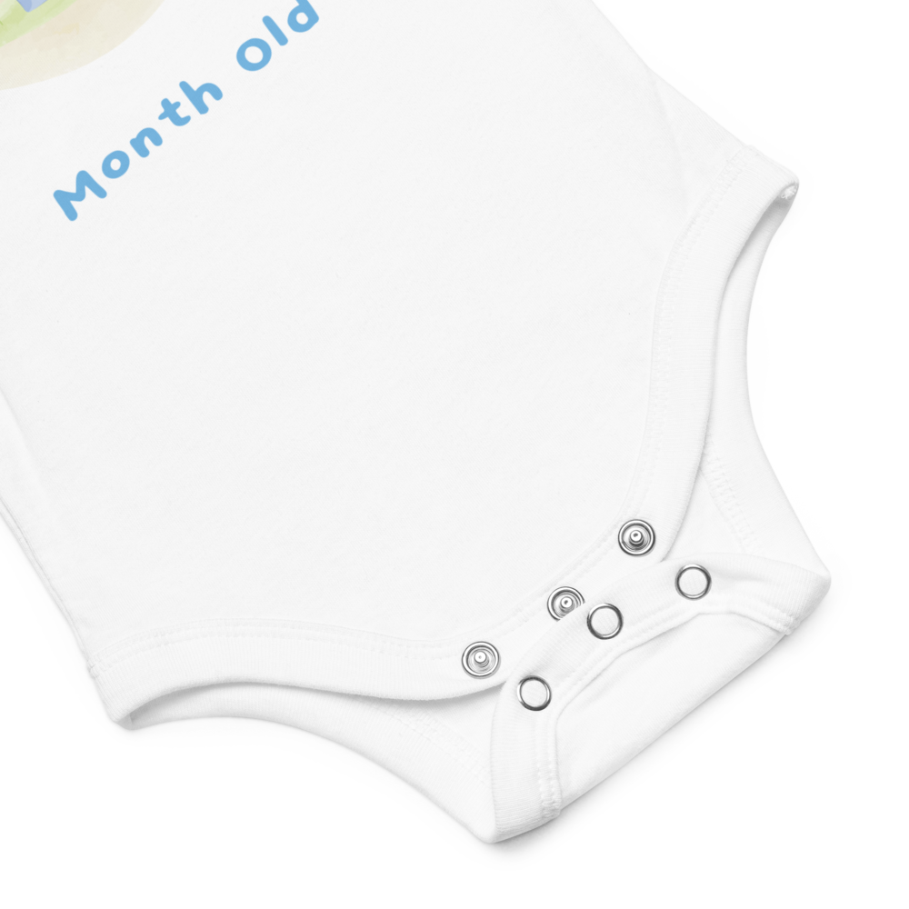 Today, I am 1-Month Old --- Baby Short Sleeve Onesie / Bodysuit, Various Colors