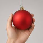 Load image into Gallery viewer, Red --- Matte Finish - Ball Ornament -- Various Sizes by Vickerman®
