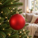 Load image into Gallery viewer, Red --- Matte Finish - Ball Ornament -- Various Sizes by Vickerman®
