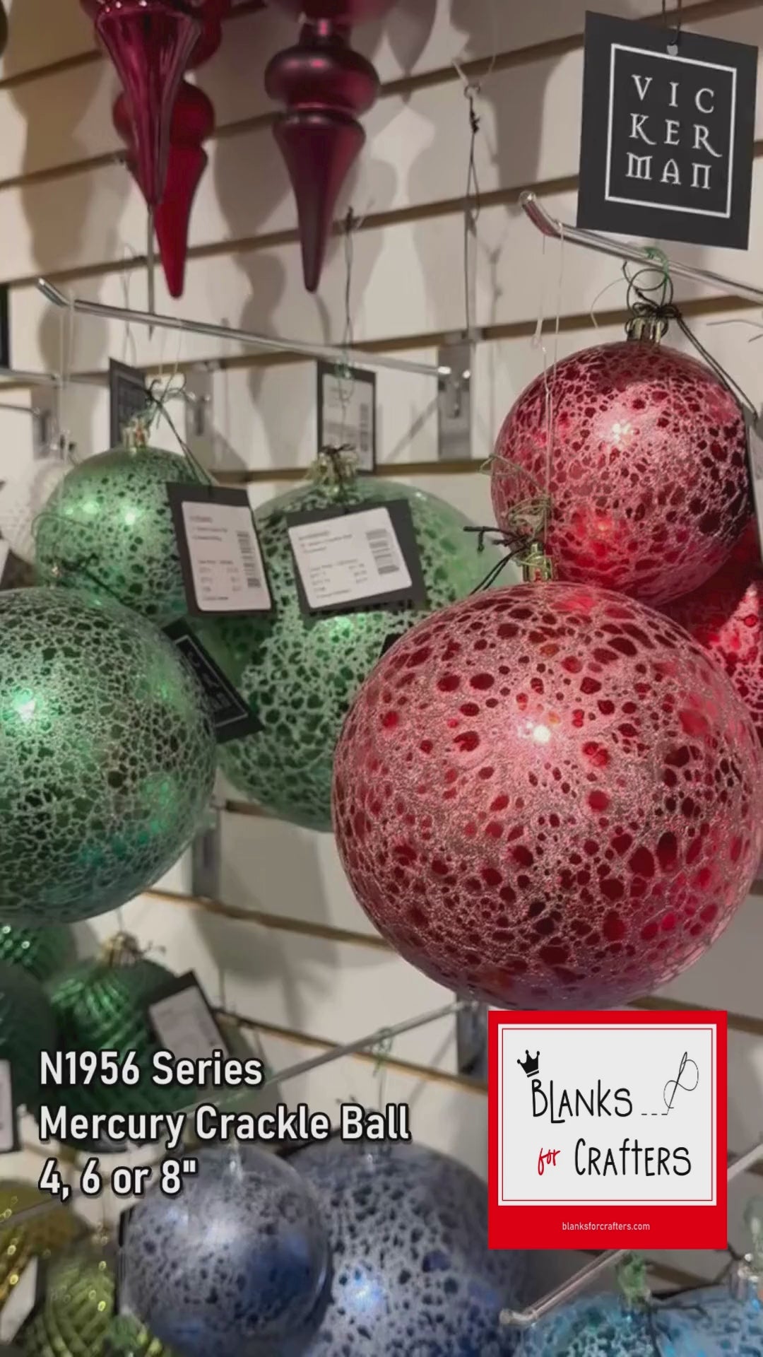 Mocha --- Drilled Crackle Finish Ball Ornament -- Various Sizes by Vickerman®