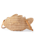 Load image into Gallery viewer, Wicker Fish Crossbody
