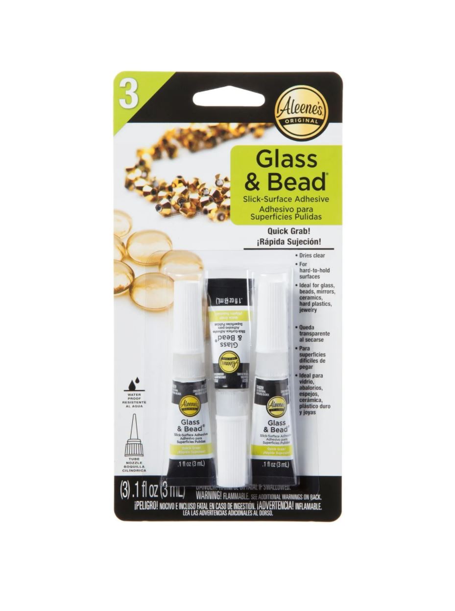 Glass & Bead Adhesive Multipack (3 Units) by Aleene's®