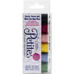 Load image into Gallery viewer, 12 Wt. Cotton Petites Thread, (50 yd. Spools, 6/pack), Most Popular Colors Collection by SULKY
