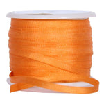 Load image into Gallery viewer, 1/16&quot;  Silk Ribbon, 4 Spool Collection (Orange Yellow, Beige, Pastel Peach &amp; Orange), 10 Yards each
