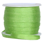 Load image into Gallery viewer, 1/16&quot;  Silk Ribbon, 5 Spool Collection (White, Red, Blue, Lime Green &amp; Black), 10 Yards each
