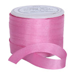 Load image into Gallery viewer, 1/4&quot;  Silk Ribbon, 4 Spool Collection (Red, Medium Blue, Dusty Rose &amp; Lime Green), 10 Yards each

