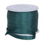 Load image into Gallery viewer, 1/8&quot;  Silk Ribbon, 5 Spool Collection (Teal, Light Teal, Seafoam Green, Teal Green &amp; Wintergreen), 10 Yards each
