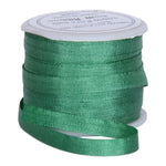 Load image into Gallery viewer, 1/8&quot;  Silk Ribbon, 5 Spool Collection (Teal, Light Teal, Seafoam Green, Teal Green &amp; Wintergreen), 10 Yards each
