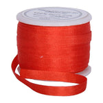 Load image into Gallery viewer, 1/8&quot;  Silk Ribbon, 6 Spool Collection (Pastel Peach, Pink, Sun Gold, Orange Yellow, Poppy Red &amp; Mauve), 10 Yards each
