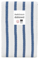 Load image into Gallery viewer, (White / Royal Blue) Basketweave Dishtowels by Now Designs®
