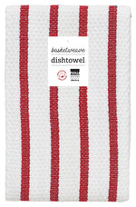 Load image into Gallery viewer, (White / Carmine Red) Basketweave Dishtowels by Now Designs®

