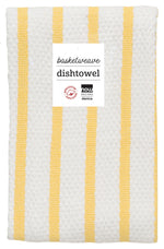 Load image into Gallery viewer, (White / Lemon Yellow) Basketweave Dishtowels by Now Designs®
