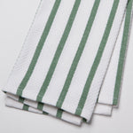 Load image into Gallery viewer, (White / Elm Green) Basketweave Dishtowels by Now Designs®
