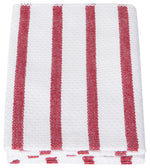 Load image into Gallery viewer, (White / Carmine Red) -- Basketweave Dishcloths, Set of 2  by Now Designs®
