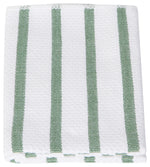 Load image into Gallery viewer, (White / Elm Green) - Basketweave Dishcloths, Set of 2  by Now Designs®

