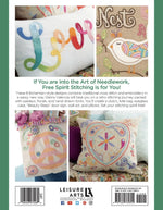 Load image into Gallery viewer, Free Spirit Stitching Embroidery Book by Debra Valencia - Leisure Arts
