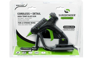 Cordless/Corded High Temp Mini Hot Glue Gun, 20 Watt (Ref. CL-195F) by Surebonder®