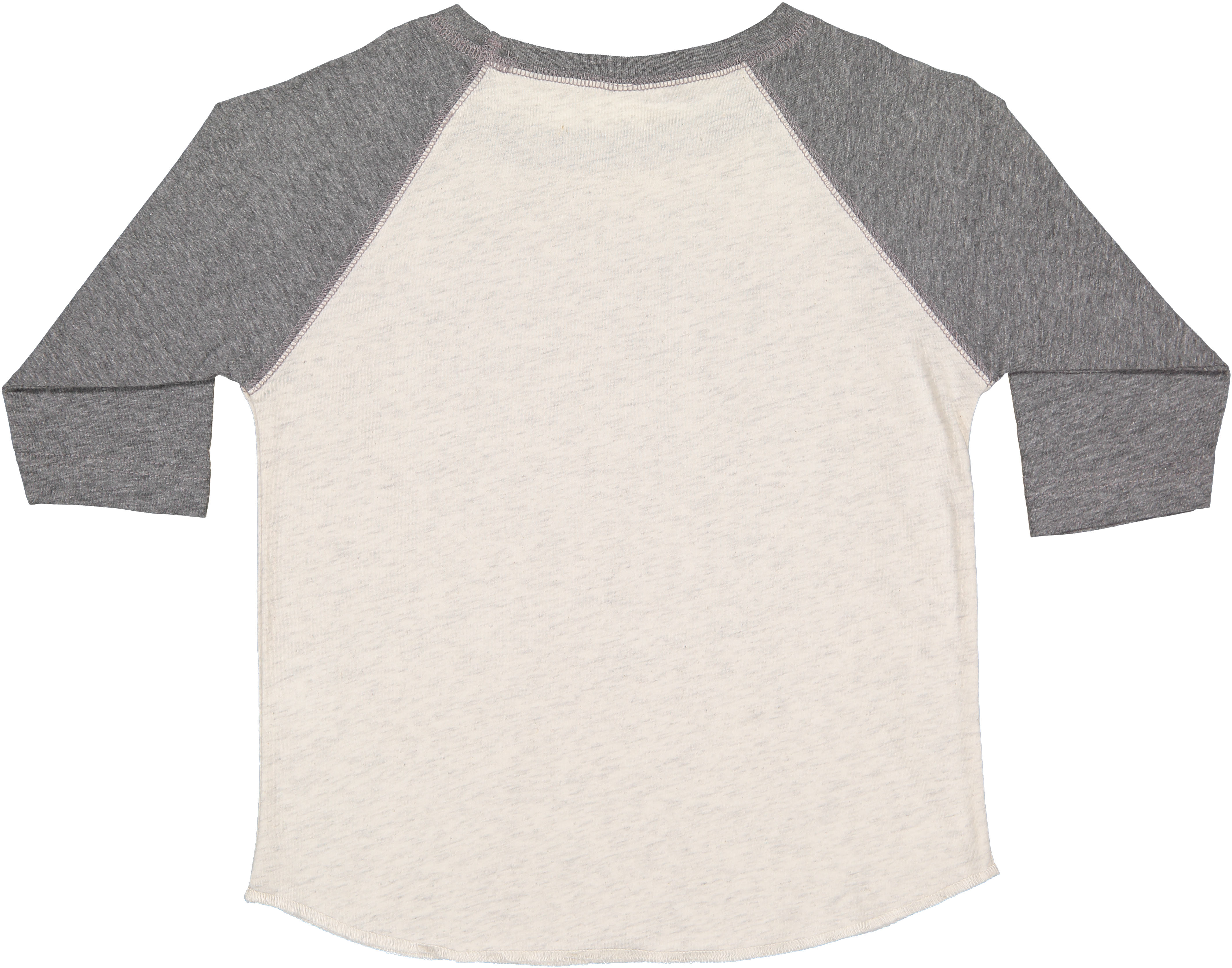 Toddler (Unisex) Raglan Baseball T-Shirt  (Natural Heather / Granite Heather)