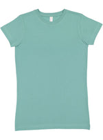 Load image into Gallery viewer, Ladies (Junior) Fitted - Crew Neck -- Fine Jersey T-shirt -- 100% Cotton -- Saltwater Color
