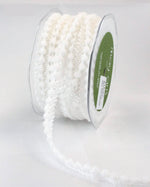 Load image into Gallery viewer, Mini Pom Pom Trim, 30 yards Roll -- Width: 3/8&quot; (10mm), Various Colors
