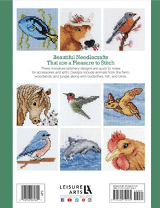 50 Cross Stitch Quickies Animals & Friends Book - Leisure Arts