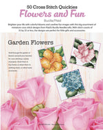 Load image into Gallery viewer, 50 Cross-Stitch Quickies Flowers &amp; Fun Book - Leisure Arts
