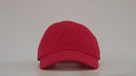 Load and play video in Gallery viewer, Adult Brushed Twill Cap, Red
