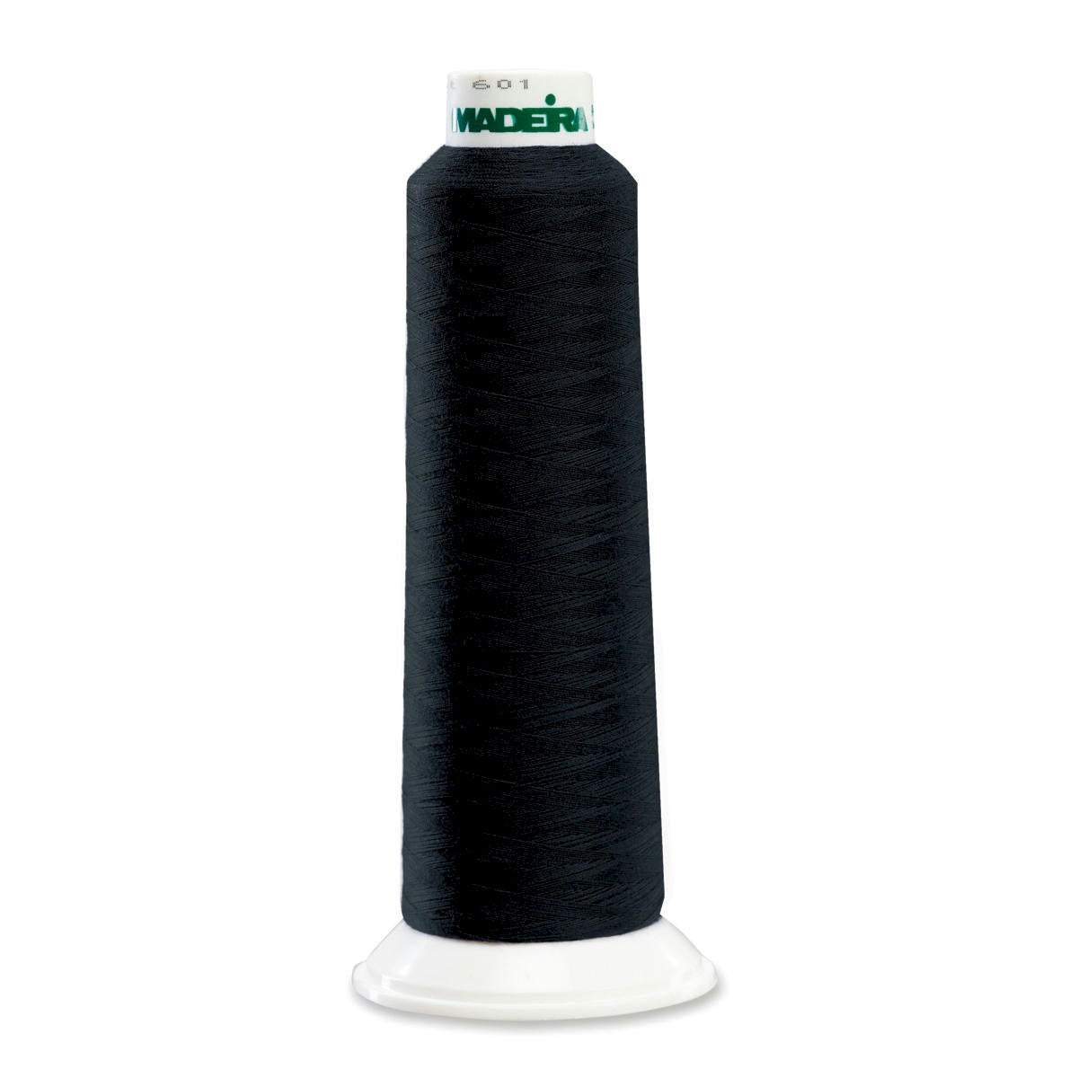 Black Color, Aerolock Premium Serger Thread, Ref. 8000 by Madeira®