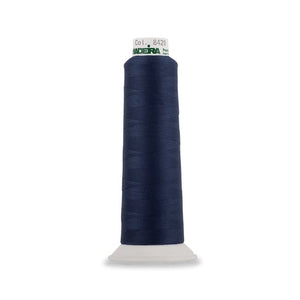 Blue Color, Aerolock Premium Serger Thread, Ref. 8420 by Madeira®