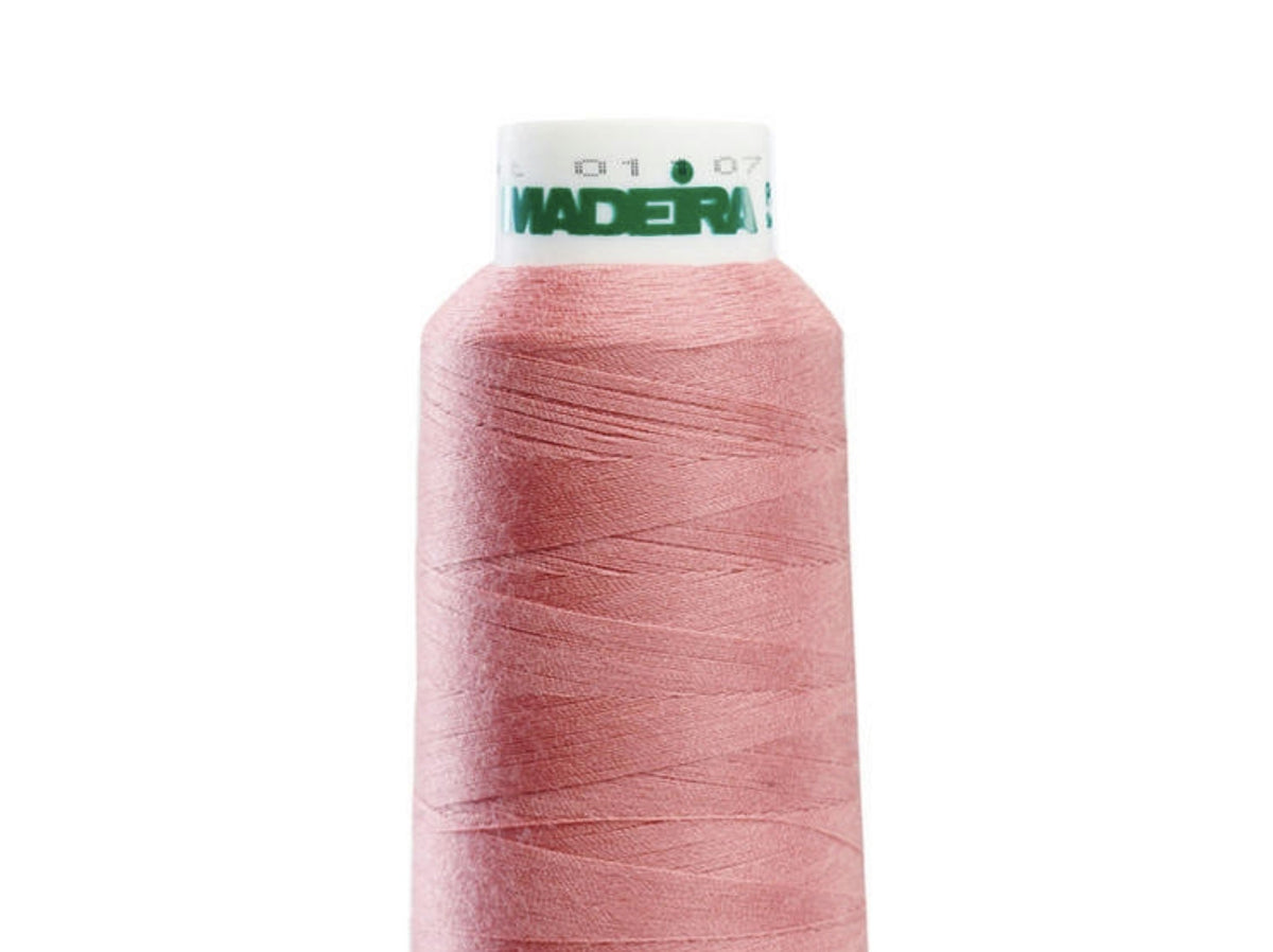 Pink Rose Color, Aerolock Premium Serger Thread, Ref. 9917 by Madeira ...