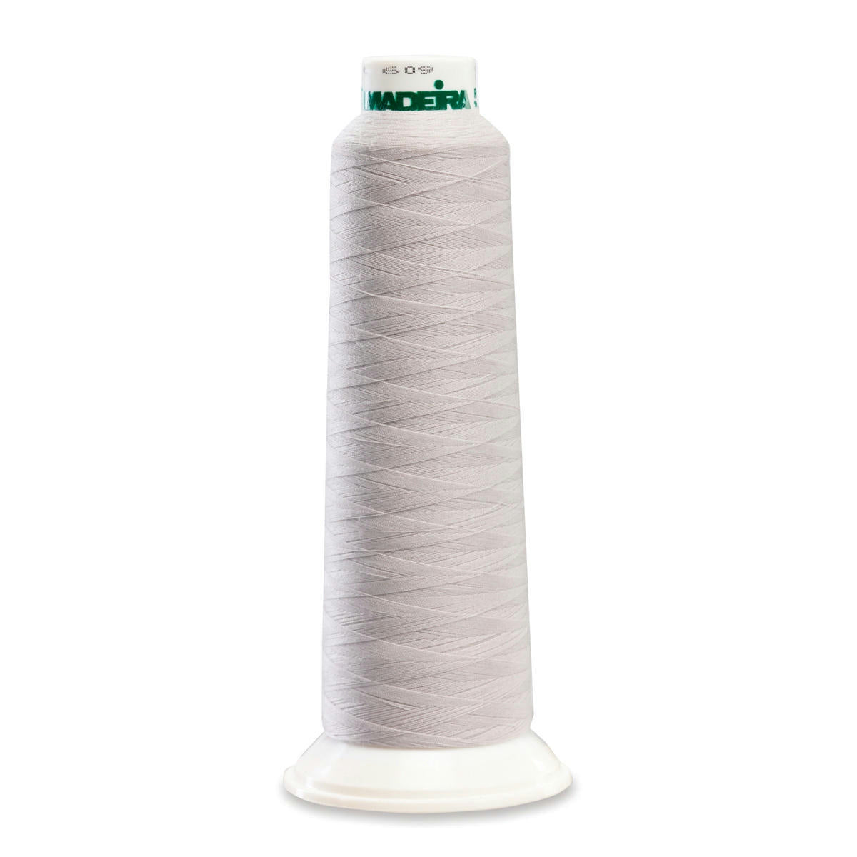 Silver Color, Aerolock Premium Serger Thread, Ref. 8686 by Madeira®