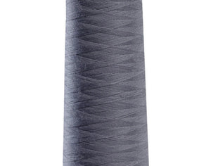 Steel Grey Color, Aerolock Premium Serger Thread, Ref. 8111 by Madeira®