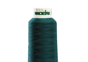 Teal Color, Aerolock Premium Serger Thread, Ref. 8790 by Madeira®