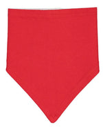 Load image into Gallery viewer, Baby Bandana Bib, 100% Cotton, Red - White
