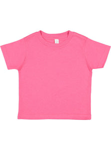 Baby Fine Jersey T-shirt, 100% Cotton, Hot Pink