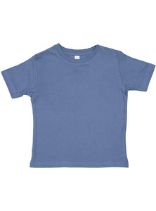 Baby Fine Jersey T-shirt, 100% Cotton, Indigo