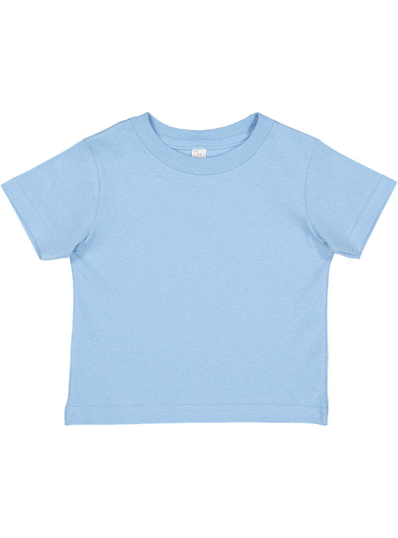 Baby Fine Jersey T-shirt, 100% Cotton, Light Blue