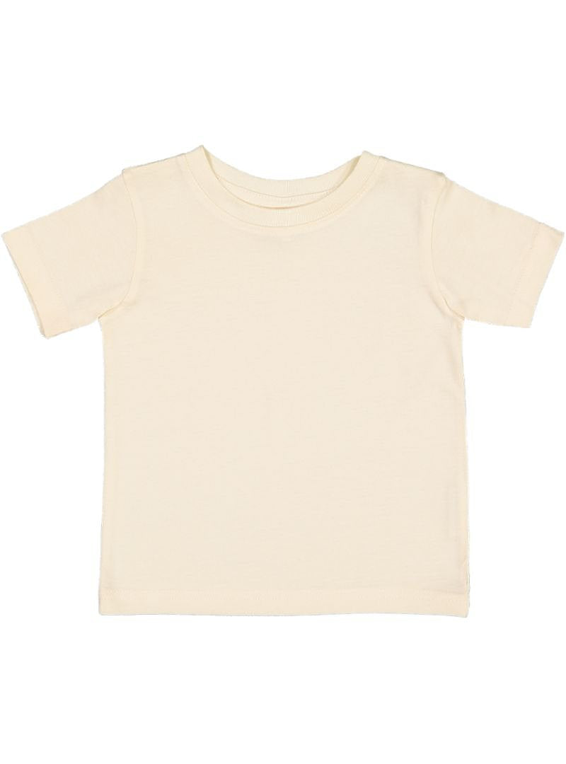 Baby Fine Jersey T-shirt, 100% Cotton, Natural