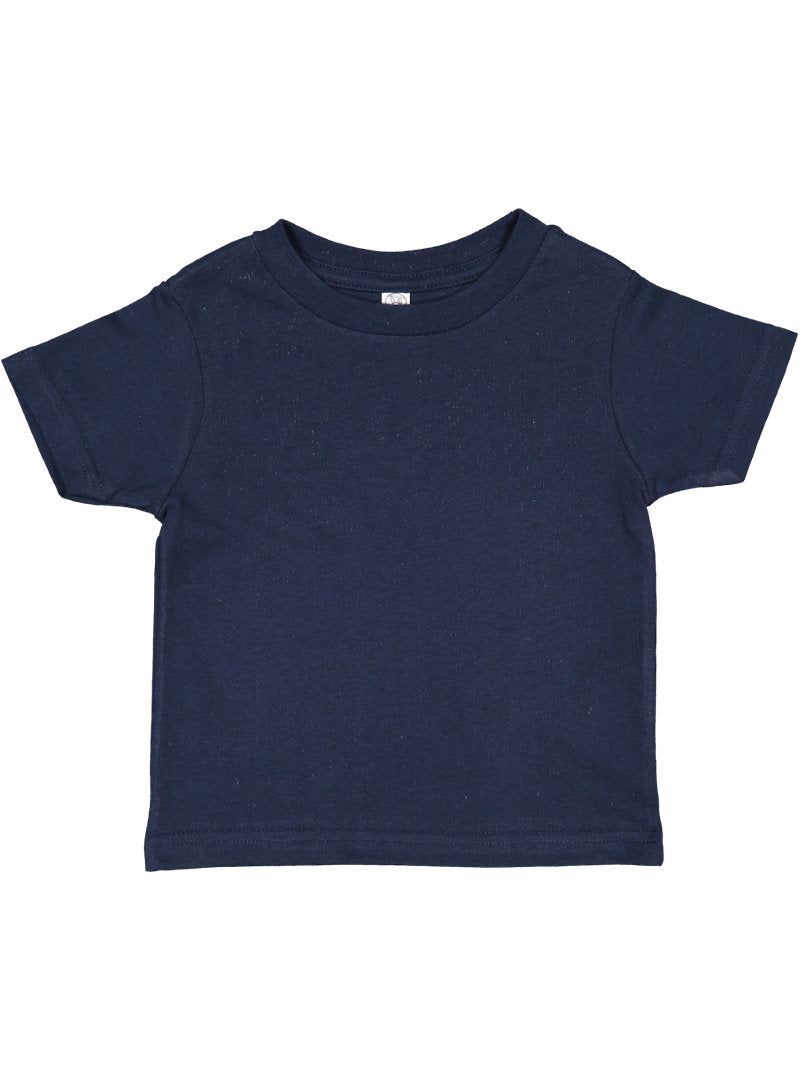 Baby Fine Jersey T-shirt, 100% Cotton, Navy