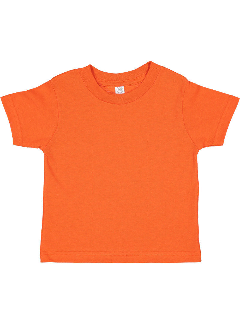Baby Fine Jersey T-shirt, 100% Cotton, Orange