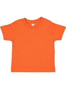 Baby Fine Jersey T-shirt, 100% Cotton, Orange