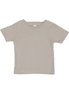 Baby Fine Jersey T-shirt, 100% Cotton, Titanium